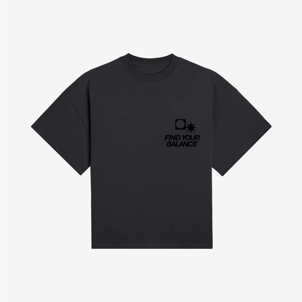NWT Lonely Ghost Find Your Balance Boxy Tee